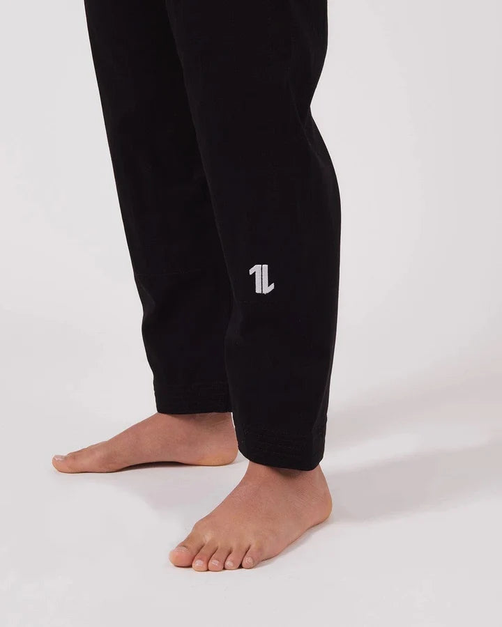 Kingz BJJ Gi Kids The One preto incl. Cinto branco