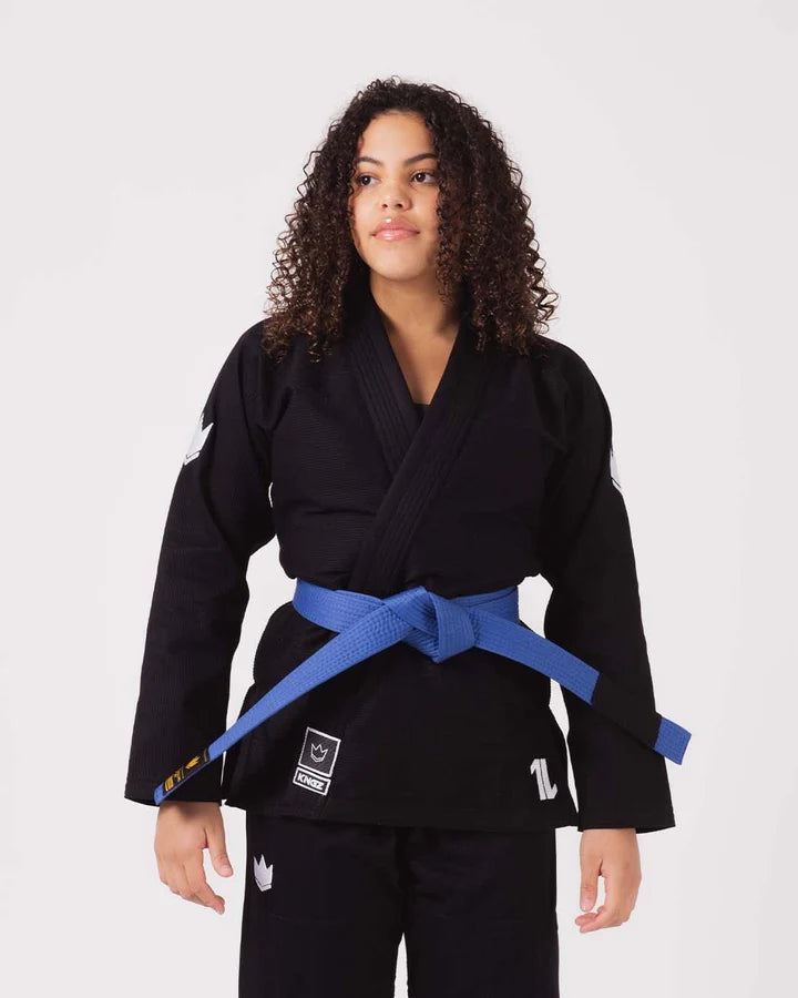 Kingz BJJ Gi Kids The One preto incl. Cinto branco