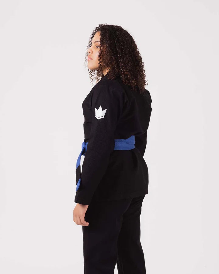 Kingz BJJ Gi Kids The One preto incl. Cinto branco