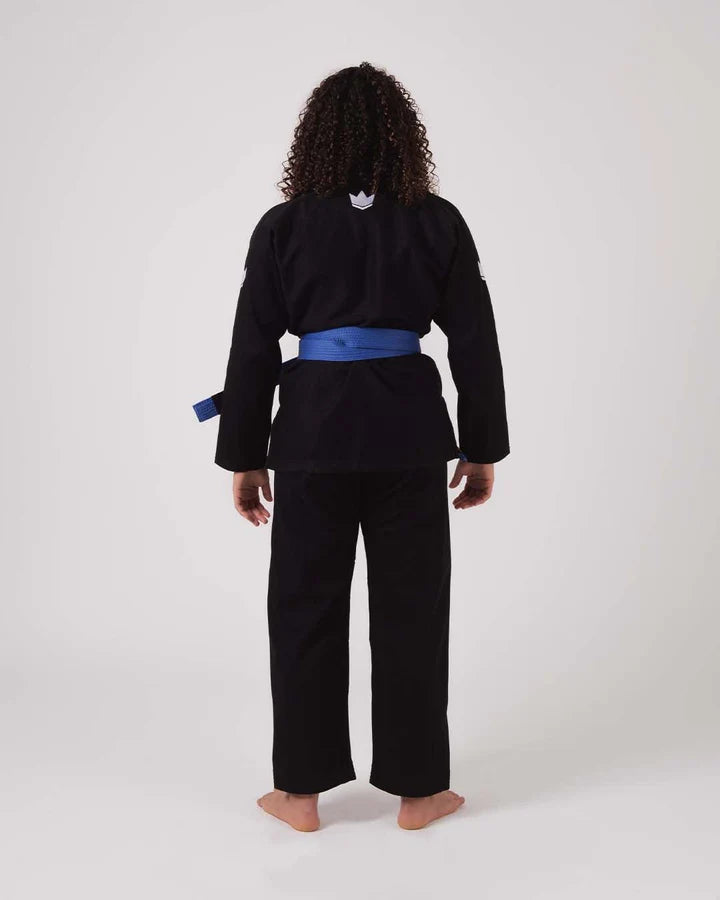 Kingz BJJ Gi Kids The One preto incl. Cinto branco