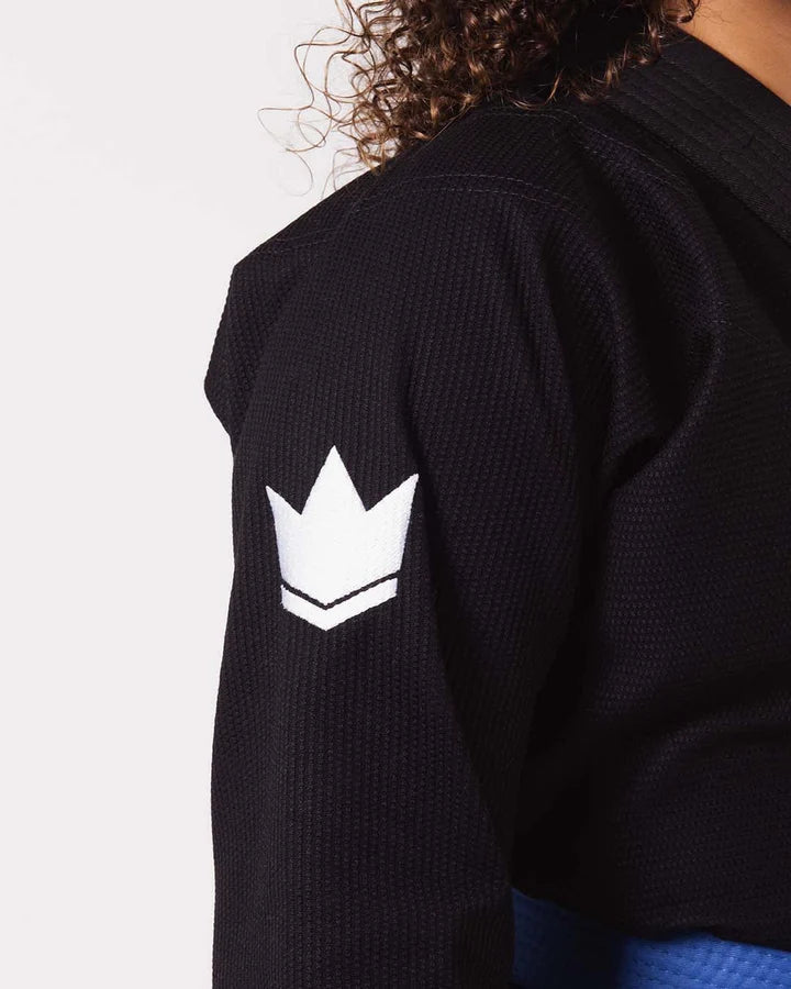 Kingz BJJ Gi Kids The One preto incl. Cinto branco