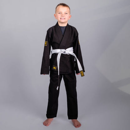 Rebelz BJJ Gi Kids Gold Standard 2 Black