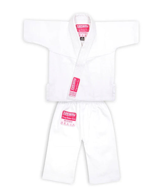 Baby Jiu Jitsu Gi - White & Pink