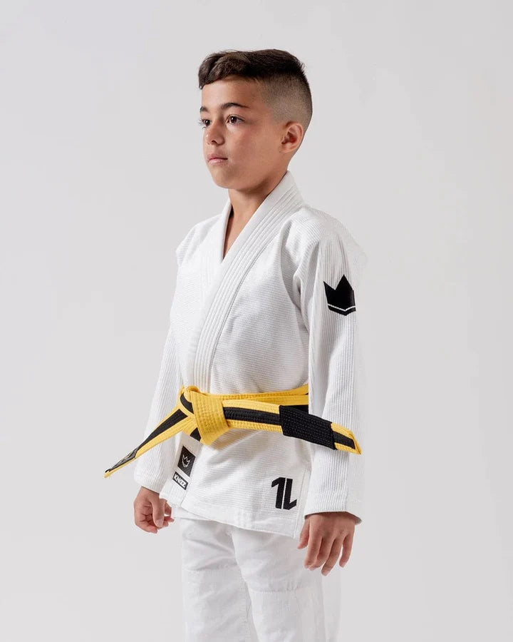 Kingz BJJ Gi Kids The One white incl. White Belt