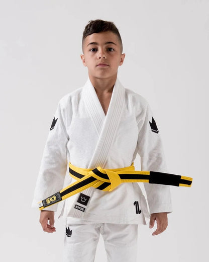 Kingz BJJ Gi Kids The One white incl. White Belt