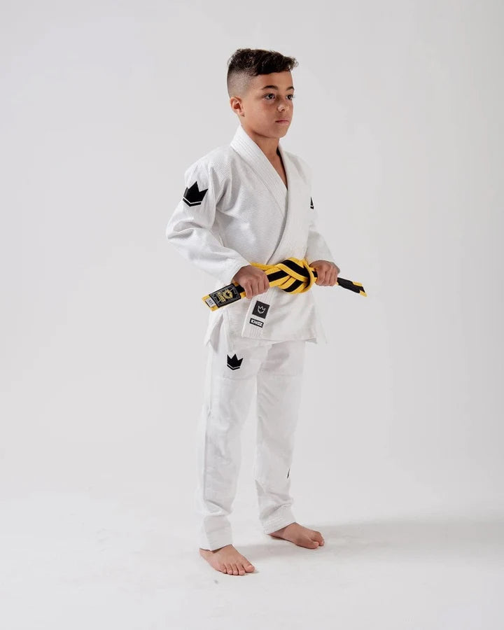 Kingz BJJ Gi Kids The One white incl. White Belt