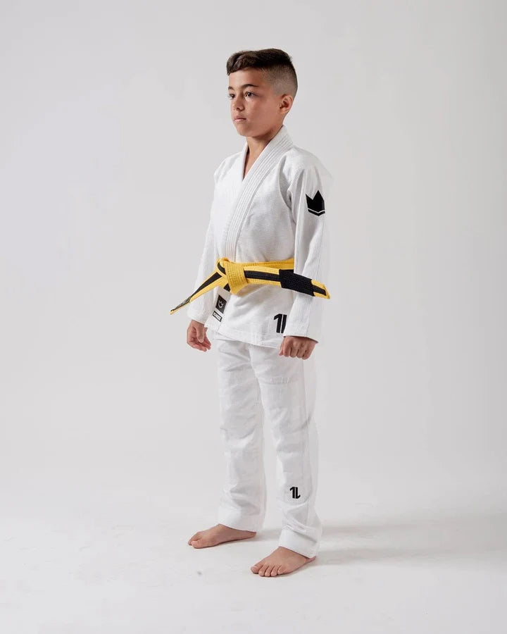 Kingz BJJ Gi Kids The One white incl. White Belt