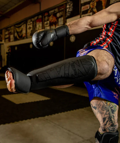 Obsidian Shin Pads - Black