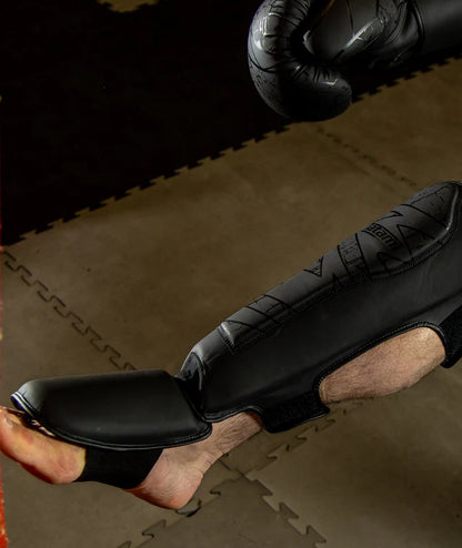 Obsidian Shin Pads - Black