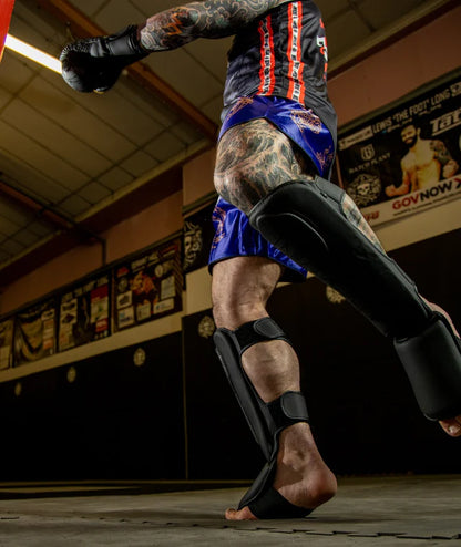 Obsidian Shin Pads - Black