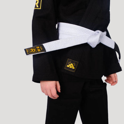 Rebelz BJJ Gi Kids Gold Standard 2 Black