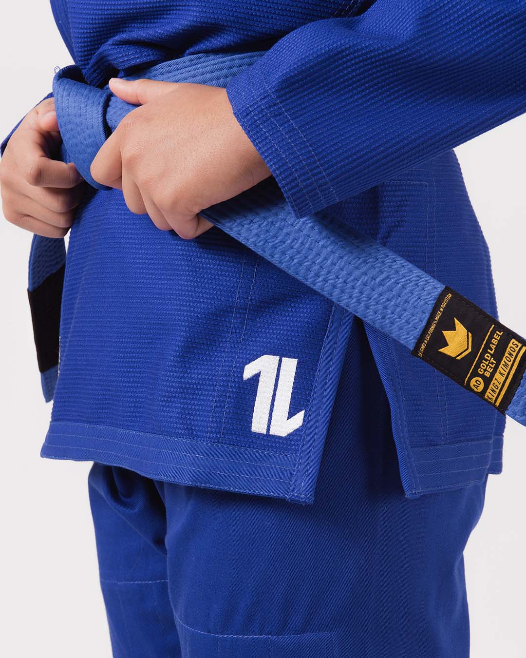 Kingz BJJ Gi Kids The One blue incl. White Belt